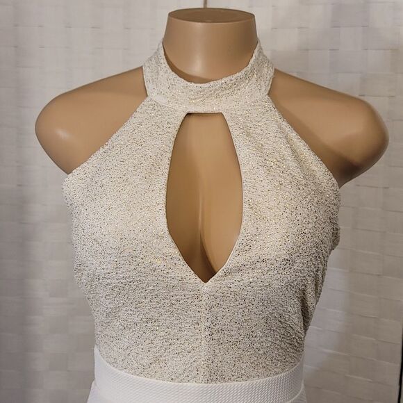 CLOTHING BFF SHORT HALTER NECK SLEEVELESS DRESS - Picture 12 of 14